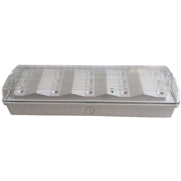 Lampu darurat tahan air 2835 SMD LED yang dipasang di langit-langit Tempat basah di luar ruangan IP65 EL015EM