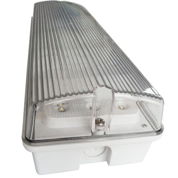 Lampu Darurat Tahan Air IP65 110V 220V LED Otomatis Lokasi Basah Gedung Pengajaran Luar Ruangan EL015ANI