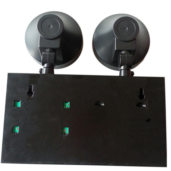 IP20 Lampu darurat LED Twin Spot yang dapat diisi ulang tanpa perawatan dengan pemasangan yang mudah