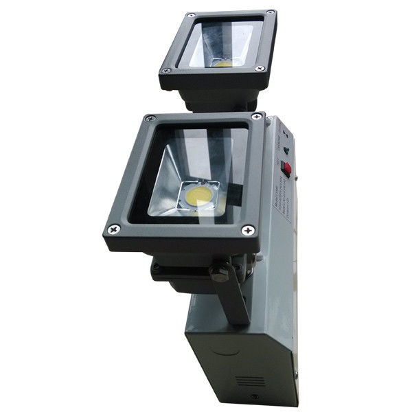 Bangunan Komersial Self Testing Twin Spot Emergency Light Fixture 2x10W COB LED L109N-2
