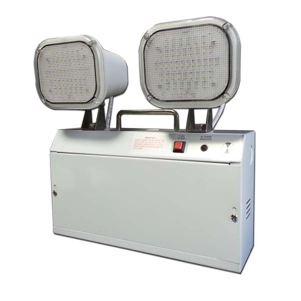 Lampu Darurat Twin Spot 3 Tahun Garansi 220V-240V dengan Durasi 3 Jam dan Casing Baja